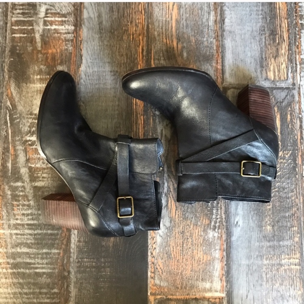 Cole Haan Leather Ankle Boots